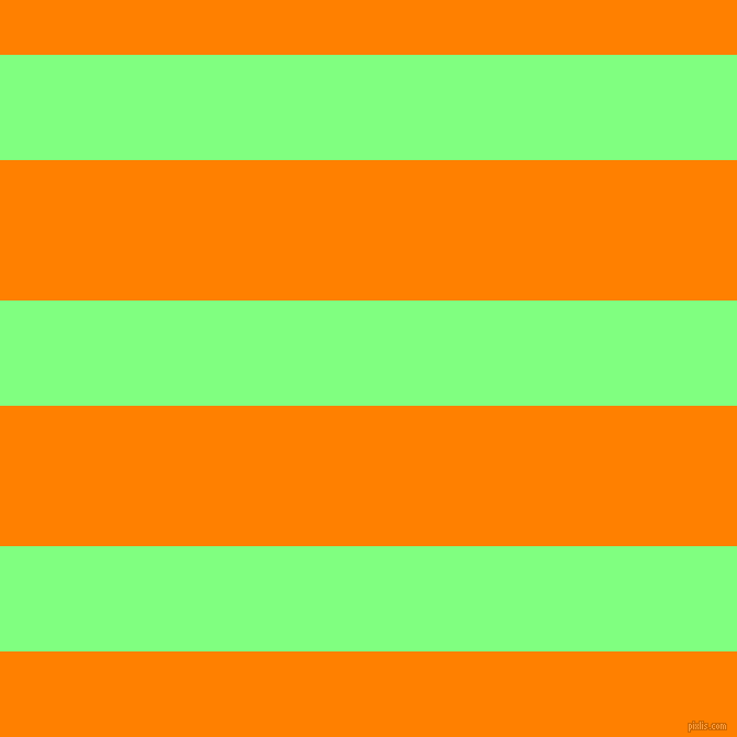 horizontal lines stripes, 96 pixel line width, 128 pixel line spacing, Mint Green and Dark Orange horizontal lines and stripes seamless tileable