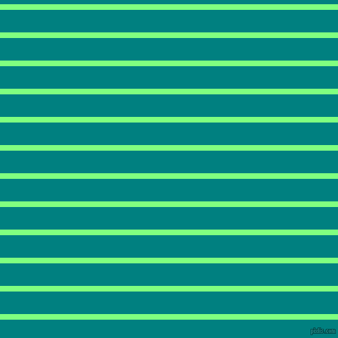 horizontal lines stripes, 8 pixel line width, 32 pixel line spacing, Mint Green and Teal horizontal lines and stripes seamless tileable
