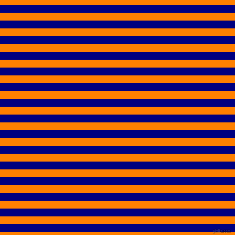 horizontal lines stripes, 16 pixel line width, 16 pixel line spacing, Navy and Dark Orange horizontal lines and stripes seamless tileable