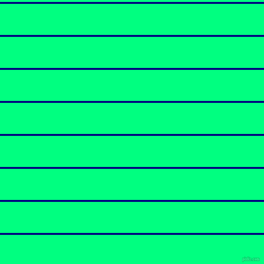 horizontal lines stripes, 4 pixel line width, 64 pixel line spacing, Navy and Spring Green horizontal lines and stripes seamless tileable