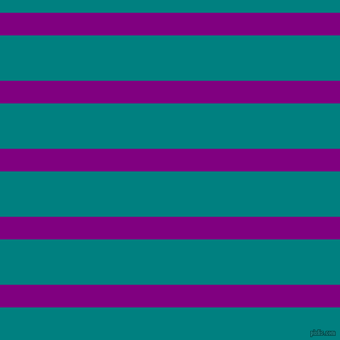 horizontal lines stripes, 32 pixel line width, 64 pixel line spacing, Purple and Teal horizontal lines and stripes seamless tileable