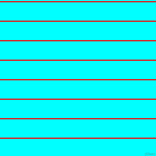 horizontal lines stripes, 4 pixel line width, 64 pixel line spacing, Red and Aqua horizontal lines and stripes seamless tileable