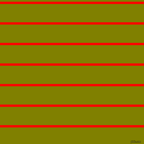 horizontal lines stripes, 8 pixel line width, 64 pixel line spacing, Red and Olive horizontal lines and stripes seamless tileable