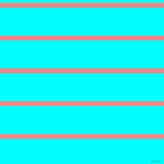 horizontal lines stripes, 16 pixel line width, 96 pixel line spacing, Salmon and Aqua horizontal lines and stripes seamless tileable