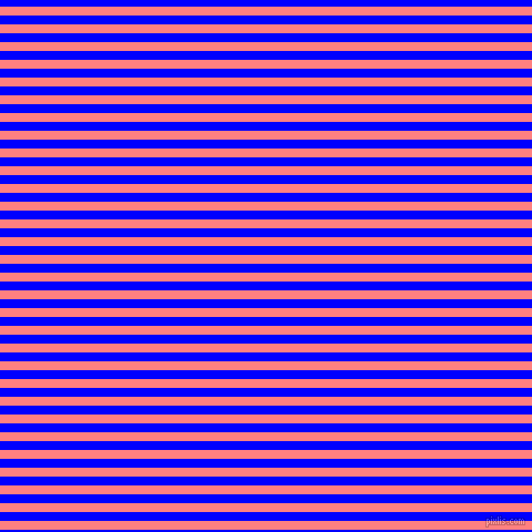 horizontal lines stripes, 8 pixel line width, 8 pixel line spacing, Salmon and Blue horizontal lines and stripes seamless tileable