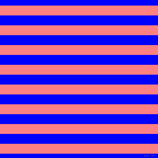horizontal lines stripes, 32 pixel line width, 32 pixel line spacing, Salmon and Blue horizontal lines and stripes seamless tileable