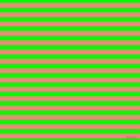 horizontal lines stripes, 16 pixel line width, 16 pixel line spacing, Salmon and Lime horizontal lines and stripes seamless tileable