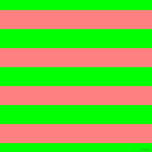 horizontal lines stripes, 64 pixel line width, 64 pixel line spacing, Salmon and Lime horizontal lines and stripes seamless tileable