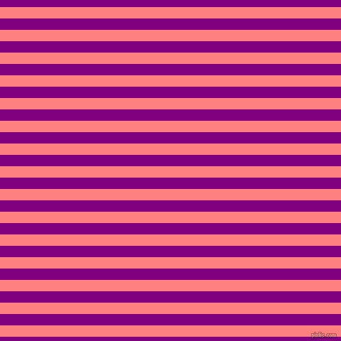 horizontal lines stripes, 16 pixel line width, 16 pixel line spacing, Salmon and Purple horizontal lines and stripes seamless tileable