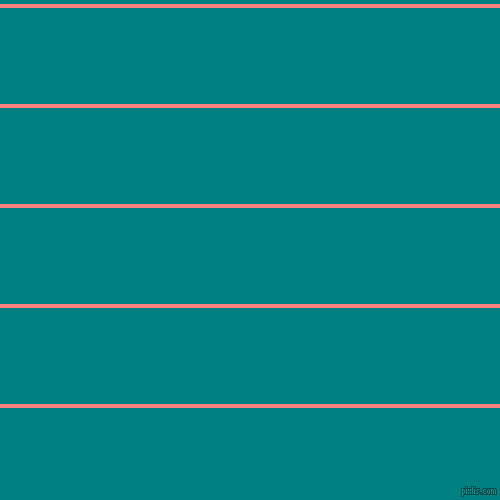 horizontal lines stripes, 4 pixel line width, 96 pixel line spacing, Salmon and Teal horizontal lines and stripes seamless tileable