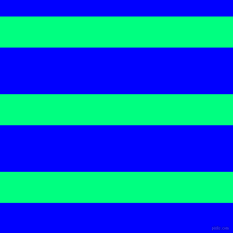 horizontal lines stripes, 64 pixel line width, 96 pixel line spacing, Spring Green and Blue horizontal lines and stripes seamless tileable