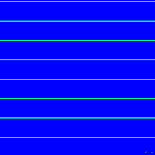 horizontal lines stripes, 4 pixel line width, 64 pixel line spacing, Spring Green and Blue horizontal lines and stripes seamless tileable