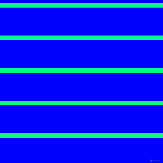 horizontal lines stripes, 16 pixel line width, 96 pixel line spacing, Spring Green and Blue horizontal lines and stripes seamless tileable