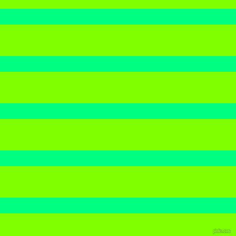 horizontal lines stripes, 32 pixel line width, 64 pixel line spacing, Spring Green and Chartreuse horizontal lines and stripes seamless tileable