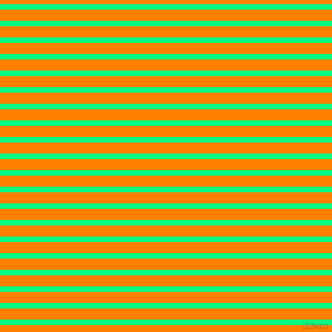 horizontal lines stripes, 8 pixel line width, 16 pixel line spacing, Spring Green and Dark Orange horizontal lines and stripes seamless tileable