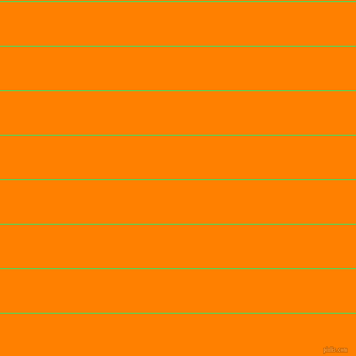 horizontal lines stripes, 1 pixel line width, 64 pixel line spacing, Spring Green and Dark Orange horizontal lines and stripes seamless tileable