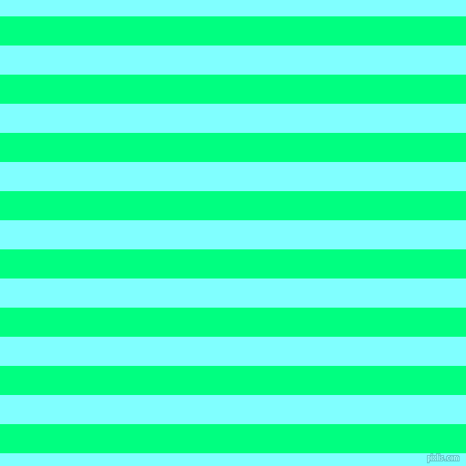 horizontal lines stripes, 32 pixel line width, 32 pixel line spacing, Spring Green and Electric Blue horizontal lines and stripes seamless tileable
