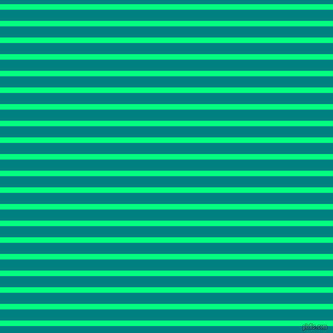 horizontal lines stripes, 8 pixel line width, 16 pixel line spacing, Spring Green and Teal horizontal lines and stripes seamless tileable