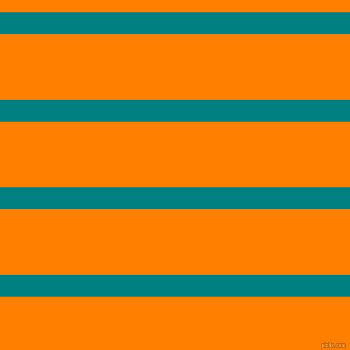 horizontal lines stripes, 32 pixel line width, 96 pixel line spacing, Teal and Dark Orange horizontal lines and stripes seamless tileable