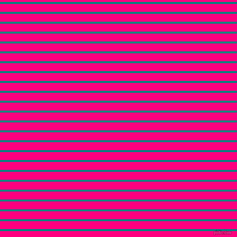 horizontal lines stripes, 4 pixel line width, 16 pixel line spacing, Teal and Deep Pink horizontal lines and stripes seamless tileable