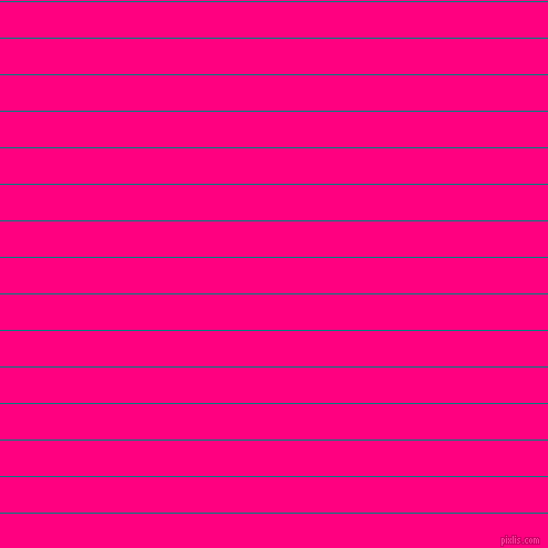 horizontal lines stripes, 1 pixel line width, 32 pixel line spacing, Teal and Deep Pink horizontal lines and stripes seamless tileable