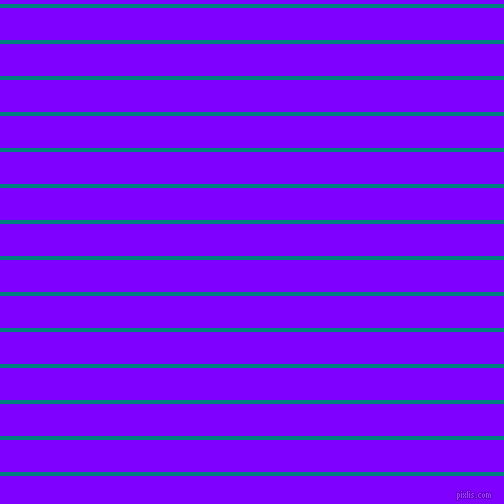 horizontal lines stripes, 4 pixel line width, 32 pixel line spacing, Teal and Electric Indigo horizontal lines and stripes seamless tileable
