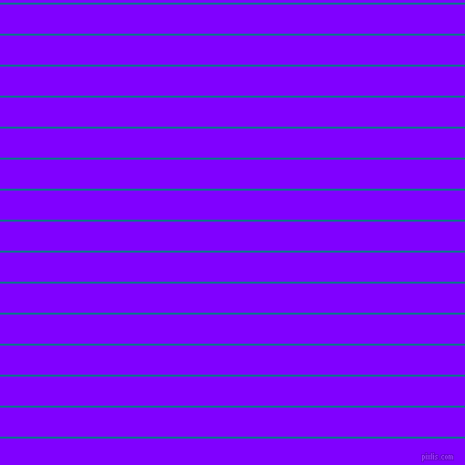 horizontal lines stripes, 2 pixel line width, 32 pixel line spacing, Teal and Electric Indigo horizontal lines and stripes seamless tileable
