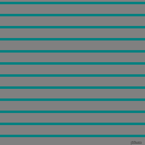 horizontal lines stripes, 8 pixel line width, 32 pixel line spacing, Teal and Grey horizontal lines and stripes seamless tileable