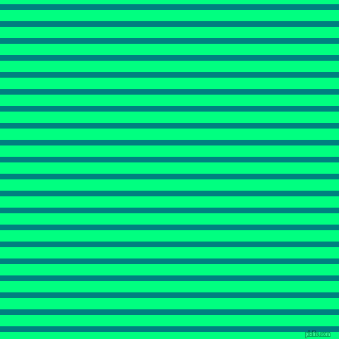 horizontal lines stripes, 8 pixel line width, 16 pixel line spacing, Teal and Spring Green horizontal lines and stripes seamless tileable