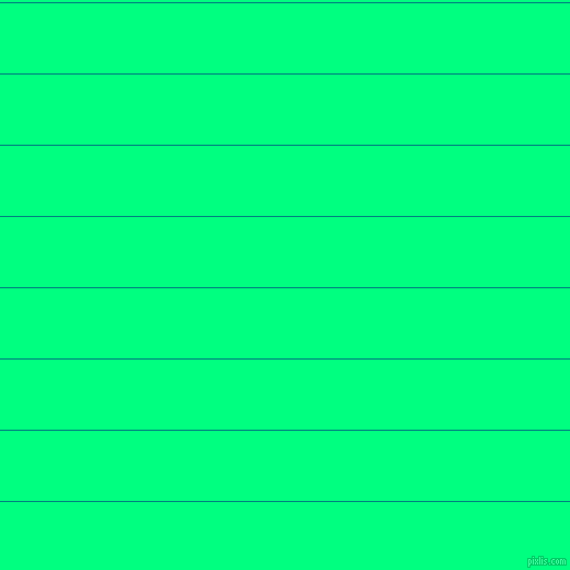horizontal lines stripes, 1 pixel line width, 64 pixel line spacing, Teal and Spring Green horizontal lines and stripes seamless tileable