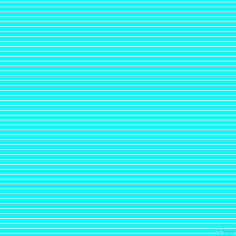 horizontal lines stripes, 2 pixel line width, 8 pixel line spacing, White and Aqua horizontal lines and stripes seamless tileable