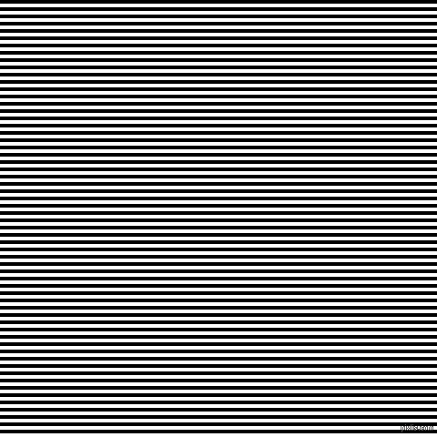 horizontal lines stripes, 4 pixel line width, 4 pixel line spacing, White and Black horizontal lines and stripes seamless tileable