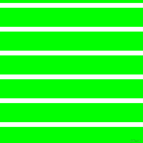 horizontal lines stripes, 16 pixel line width, 64 pixel line spacing, White and Lime horizontal lines and stripes seamless tileable