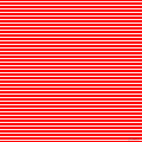 horizontal lines stripes, 4 pixel line width, 8 pixel line spacing, White and Red horizontal lines and stripes seamless tileable