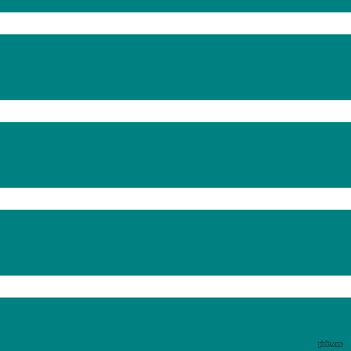 horizontal lines stripes, 32 pixel line width, 96 pixel line spacing, White and Teal horizontal lines and stripes seamless tileable