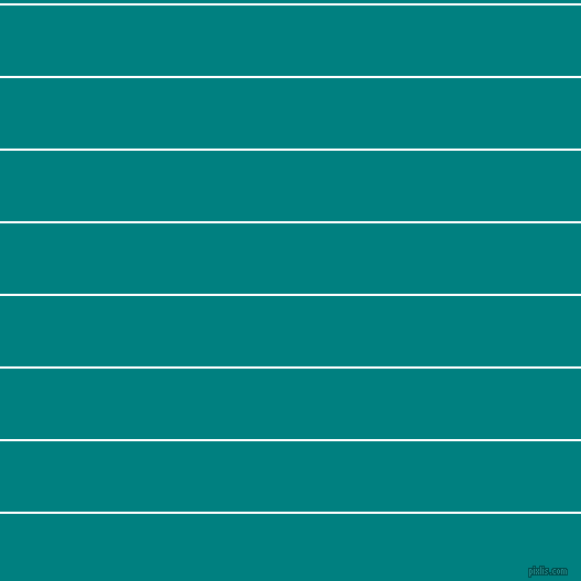 horizontal lines stripes, 2 pixel line width, 64 pixel line spacing, White and Teal horizontal lines and stripes seamless tileable