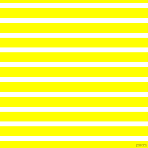 horizontal lines stripes, 16 pixel line width, 32 pixel line spacing, White and Yellow horizontal lines and stripes seamless tileable