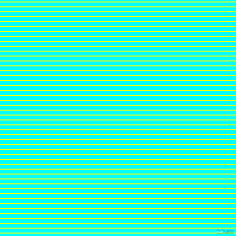 horizontal lines stripes, 2 pixel line width, 8 pixel line spacing, Yellow and Aqua horizontal lines and stripes seamless tileable