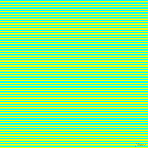 horizontal lines stripes, 4 pixel line width, 4 pixel line spacing, Yellow and Aqua horizontal lines and stripes seamless tileable