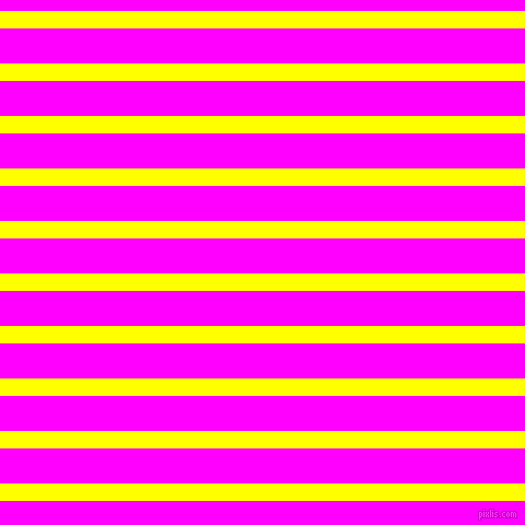 horizontal lines stripes, 16 pixel line width, 32 pixel line spacing, Yellow and Magenta horizontal lines and stripes seamless tileable