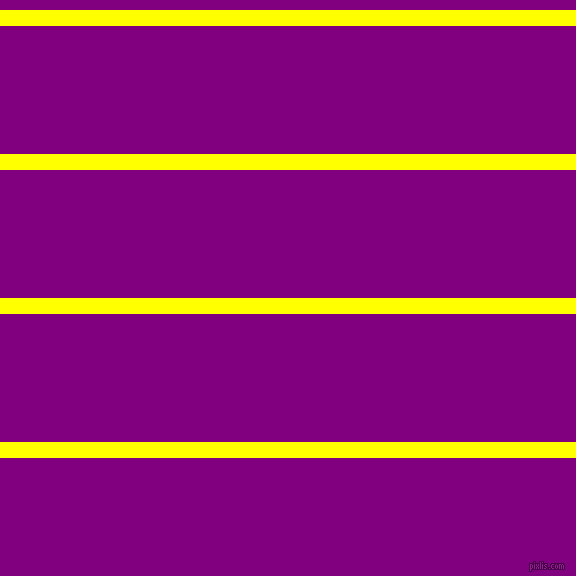 horizontal lines stripes, 16 pixel line width, 128 pixel line spacing, Yellow and Purple horizontal lines and stripes seamless tileable