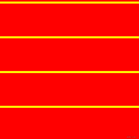 horizontal lines stripes, 8 pixel line width, 128 pixel line spacing, Yellow and Red horizontal lines and stripes seamless tileable