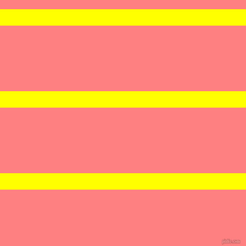 horizontal lines stripes, 32 pixel line width, 128 pixel line spacing, Yellow and Salmon horizontal lines and stripes seamless tileable