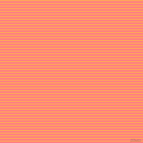 horizontal lines stripes, 1 pixel line width, 8 pixel line spacing, Yellow and Salmon horizontal lines and stripes seamless tileable