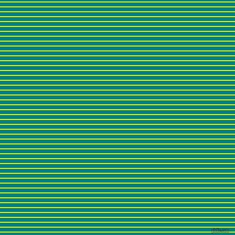 horizontal lines stripes, 2 pixel line width, 8 pixel line spacing, Yellow and Teal horizontal lines and stripes seamless tileable