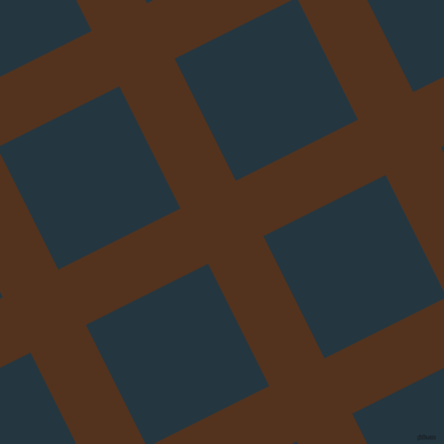 27/117 degree angle diagonal checkered chequered lines, 121 pixel lines width, 267 pixel square size, plaid checkered seamless tileable