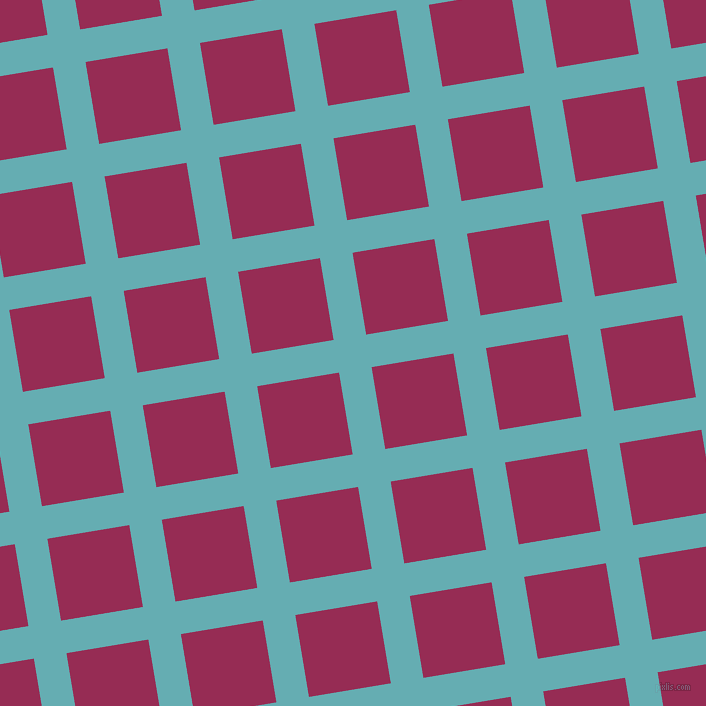 9/99 degree angle diagonal checkered chequered lines, 33 pixel line width, 83 pixel square size, plaid checkered seamless tileable