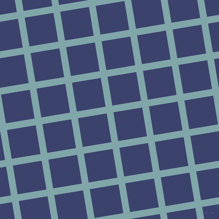 9/99 degree angle diagonal checkered chequered lines, 22 pixel line width, 94 pixel square size, plaid checkered seamless tileable