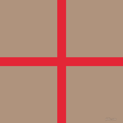 checkered chequered horizontal vertical lines, 29 pixel lines width, 375 pixel square size, Alizarin and Sandrift plaid checkered seamless tileable