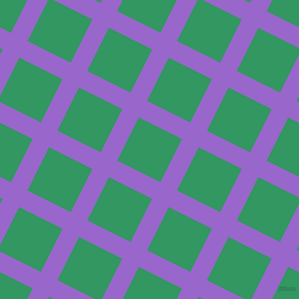 63/153 degree angle diagonal checkered chequered lines, 38 pixel line width, 99 pixel square size, Amethyst and Eucalyptus plaid checkered seamless tileable